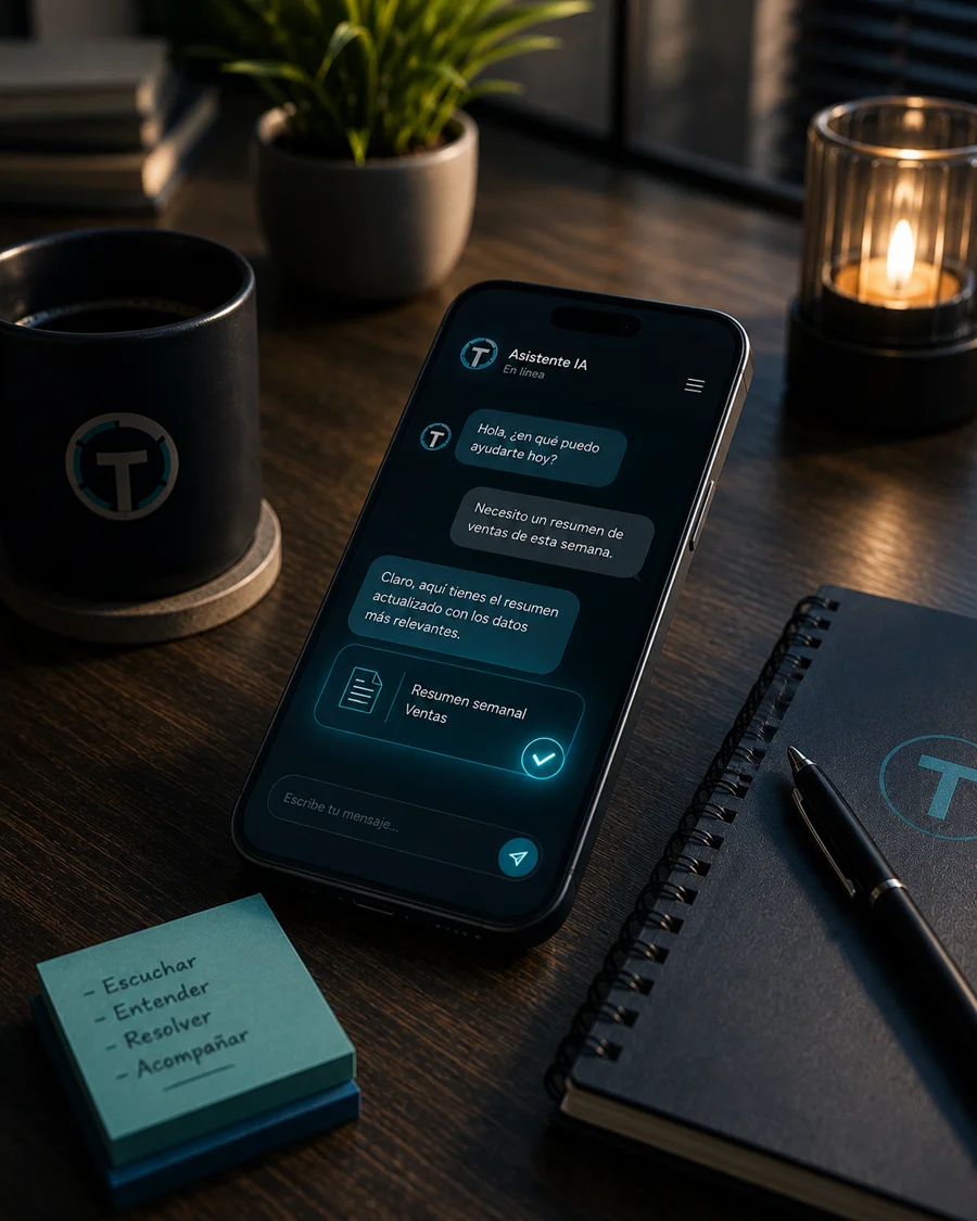 Chatbots y asistentes IA
